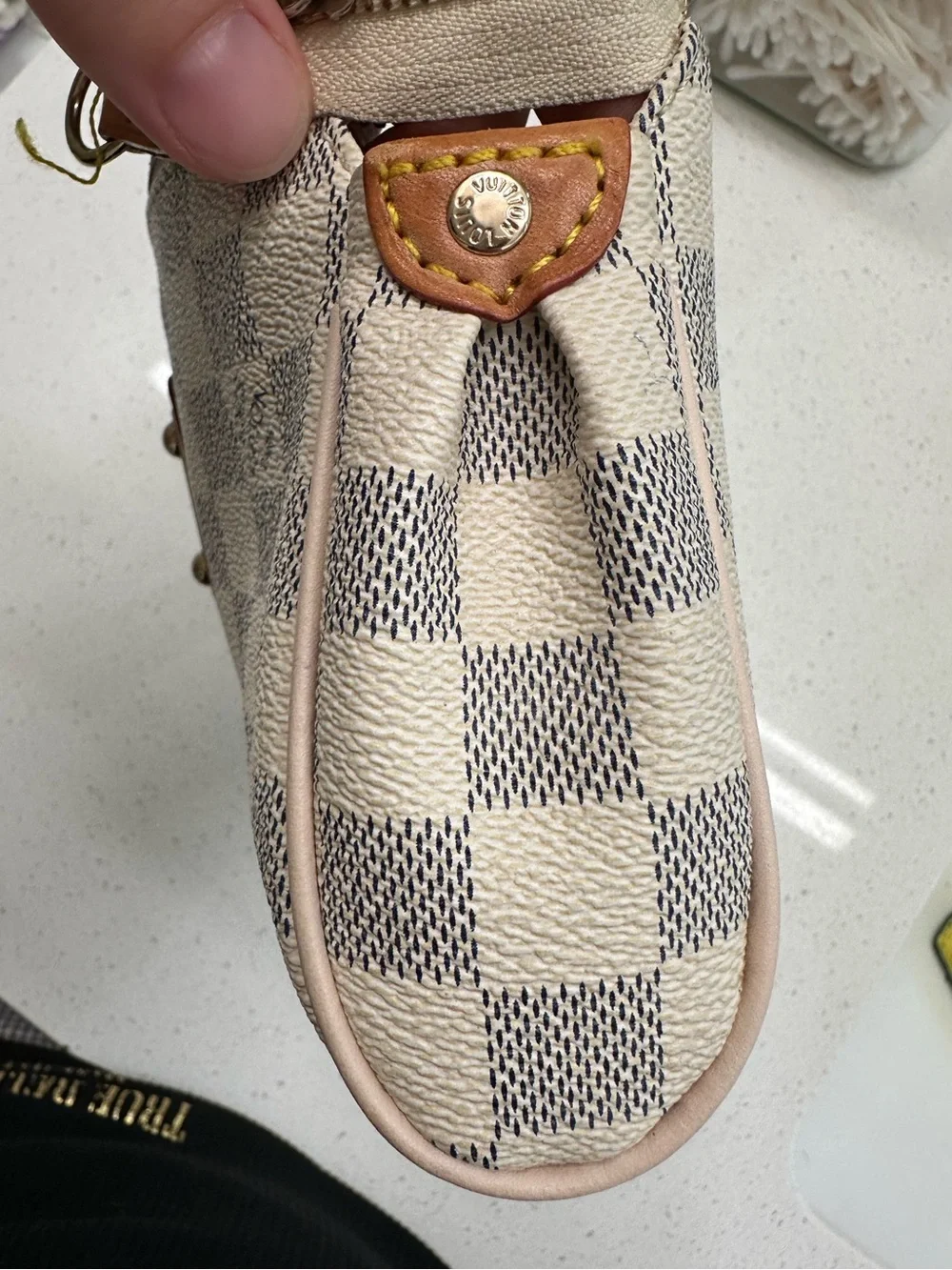 Damier Azur Eva Clutch like Louis Vuitton